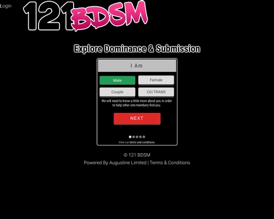 121 BDSM Logo