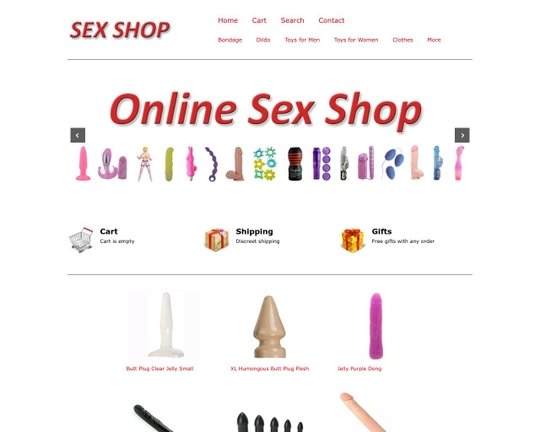 Naughty Sex Store Logo