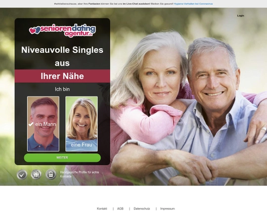 Senioren Dating Agentur Logo