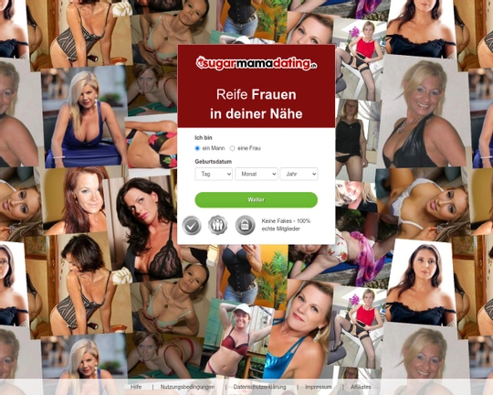 Sugar Mama Dating Logo